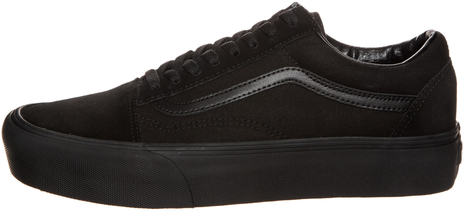 Vans old skool platform noir online