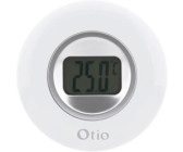 thermomètre avec sonde filaire intérieur/extérieur blanc - OTIO
