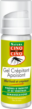 Cinq sur Cinq Gel crépitant apaisant Natura (50 ml)