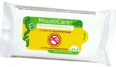 Mousticare 12 lingettes anti-moustiques