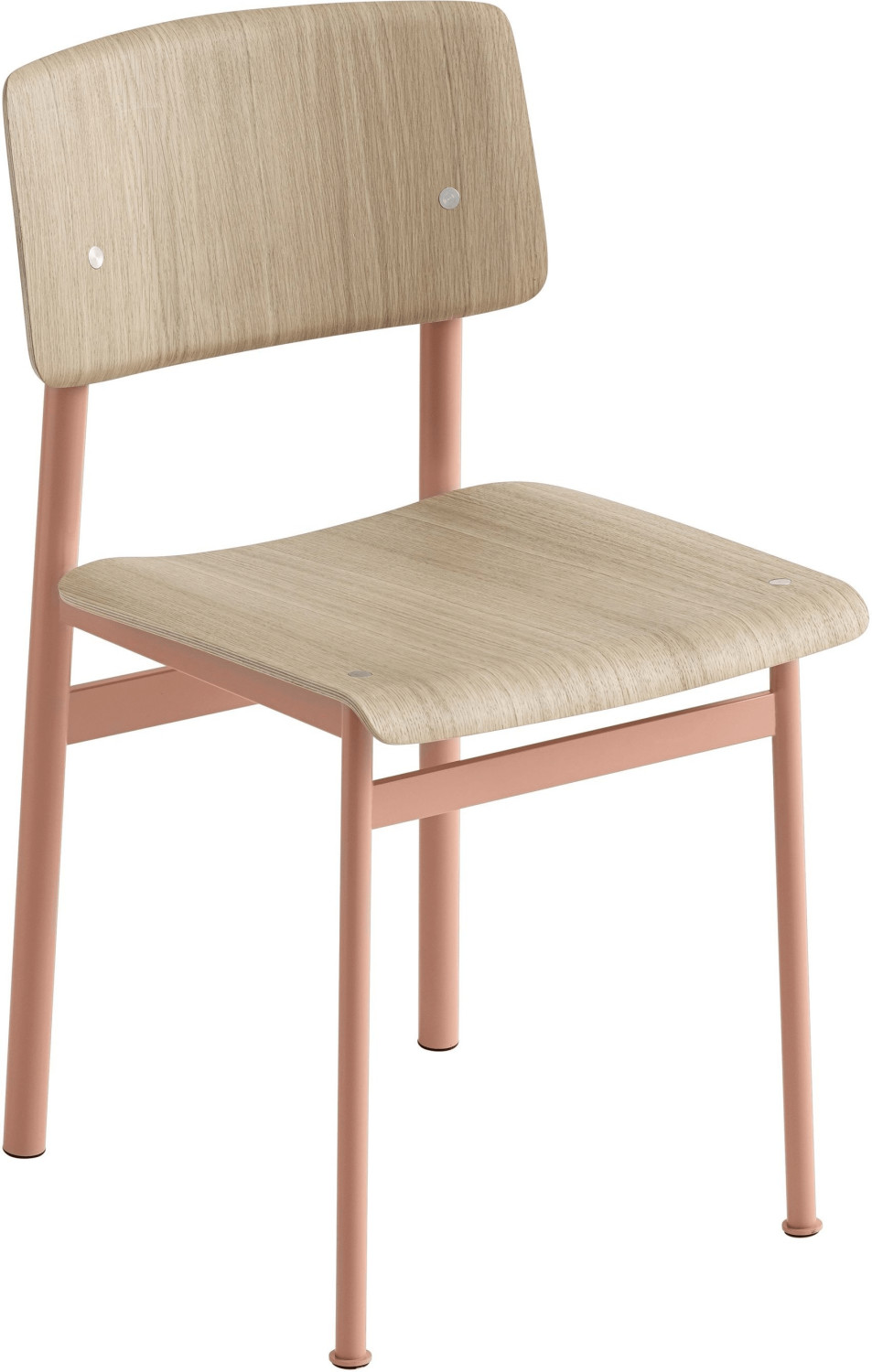 Muuto Loft Chair Oak / dusty rose