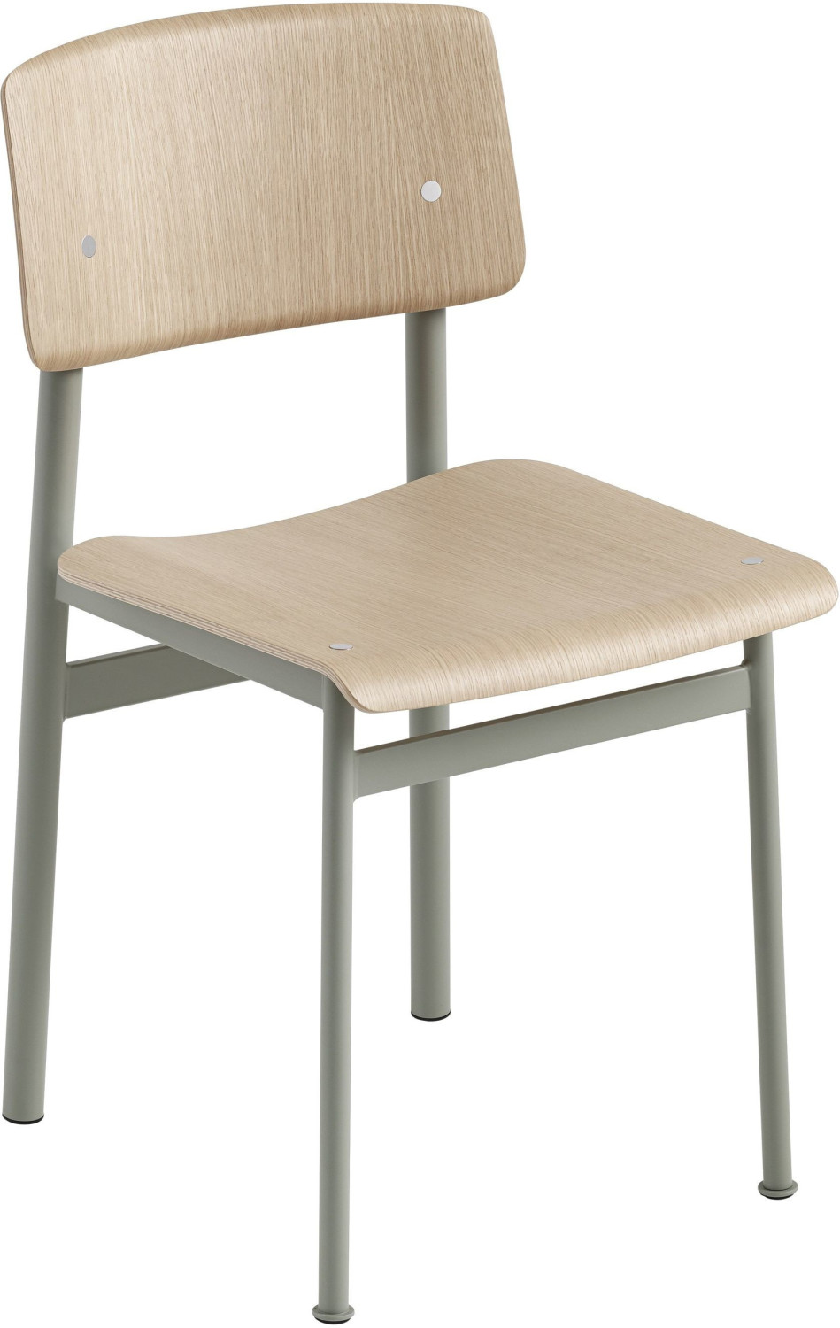 Muuto Loft Chair Oak / Dusty green