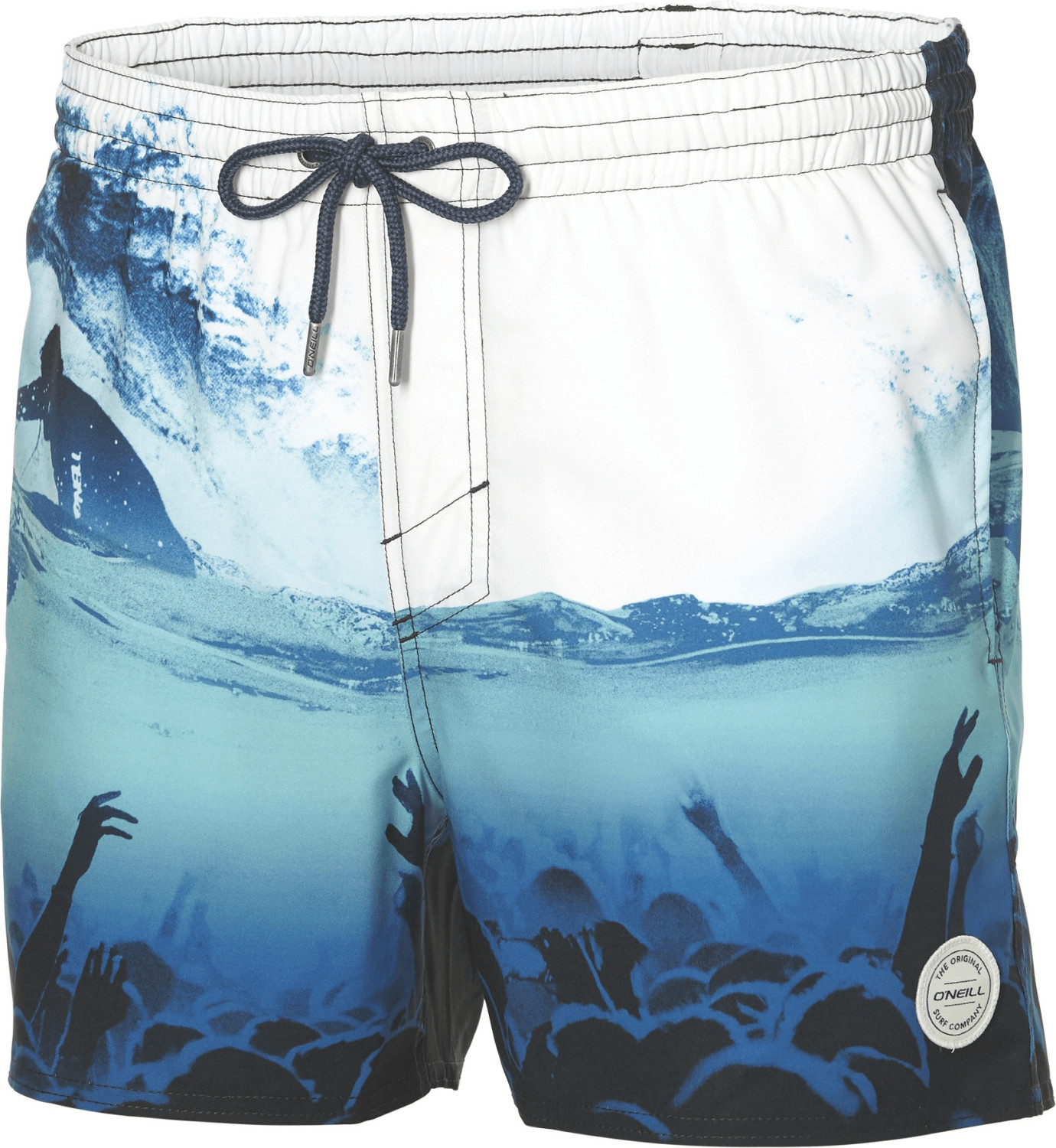 O'Neill Mid Vert Photo Art Swim Short white aop (8A3234-1900)