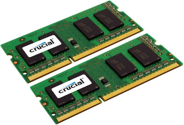 Crucial 8GB Kit SODIMM DDR3-1866 CL13 (CT2KIT51264BF186DJ)