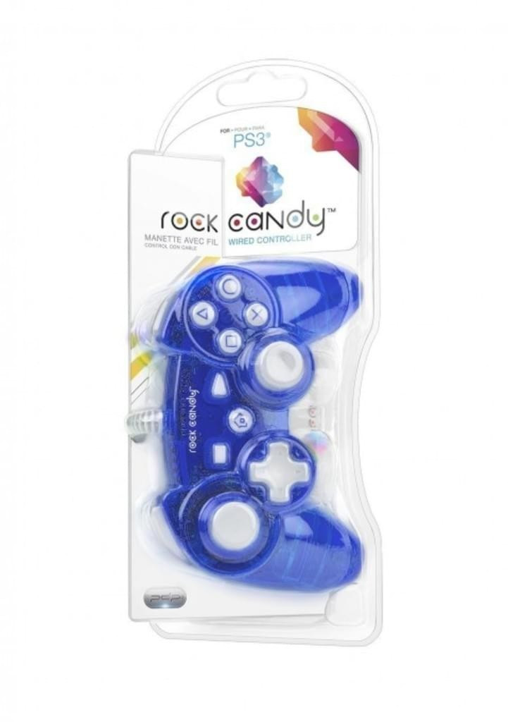 PDP PS3 Rock Candy Controller bleu