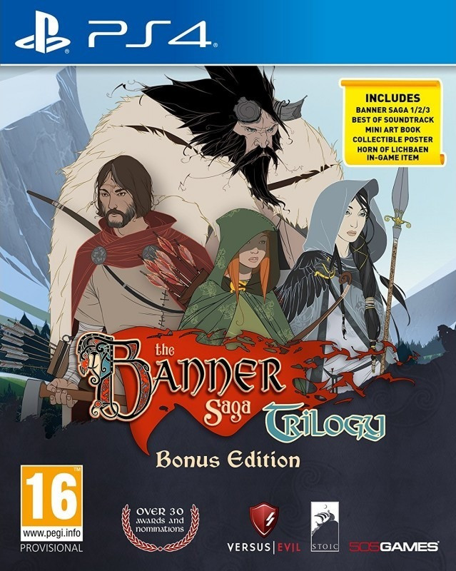 The Banner Saga Trilogy: Bonus Edition (PS4)