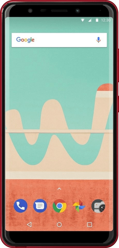Wiko View Go rouge