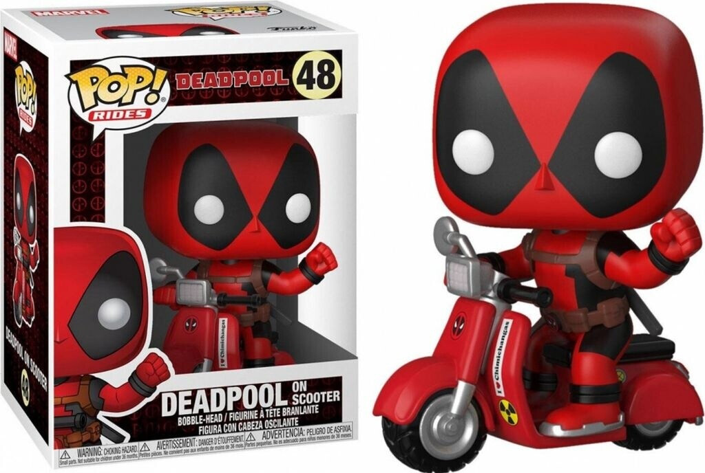 FunkoPop！48 DEAD POOL on scooter funko-deadpool-pop!-rides-on-