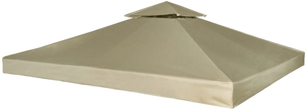 VidaXL Toit de rechange 3 x 3 m beige