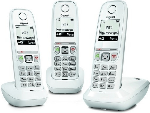 Gigaset AS470 Trio blanc