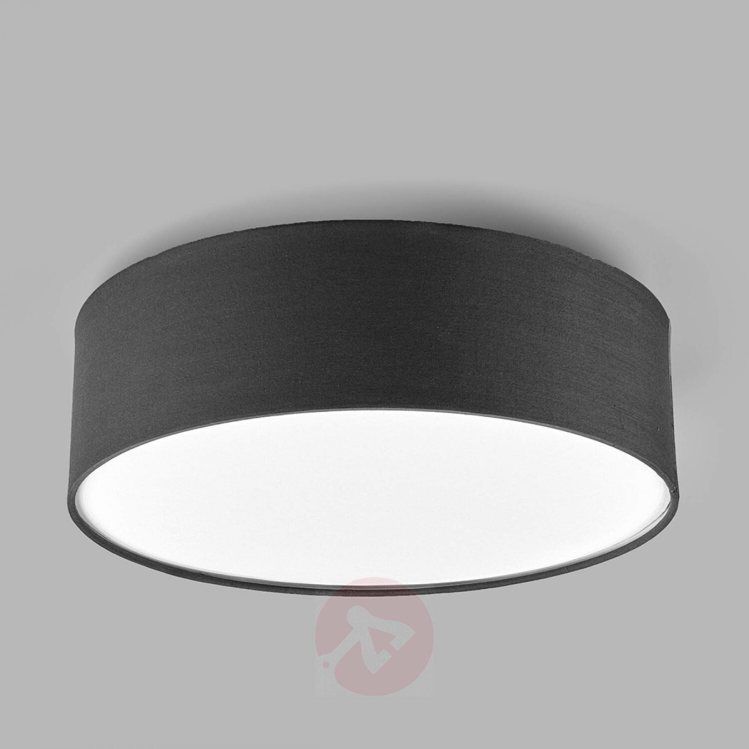 Lampenwelt.com Sebatin 40 cm gray