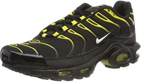 Nike Air Max Plus black/white/vivid sulfur