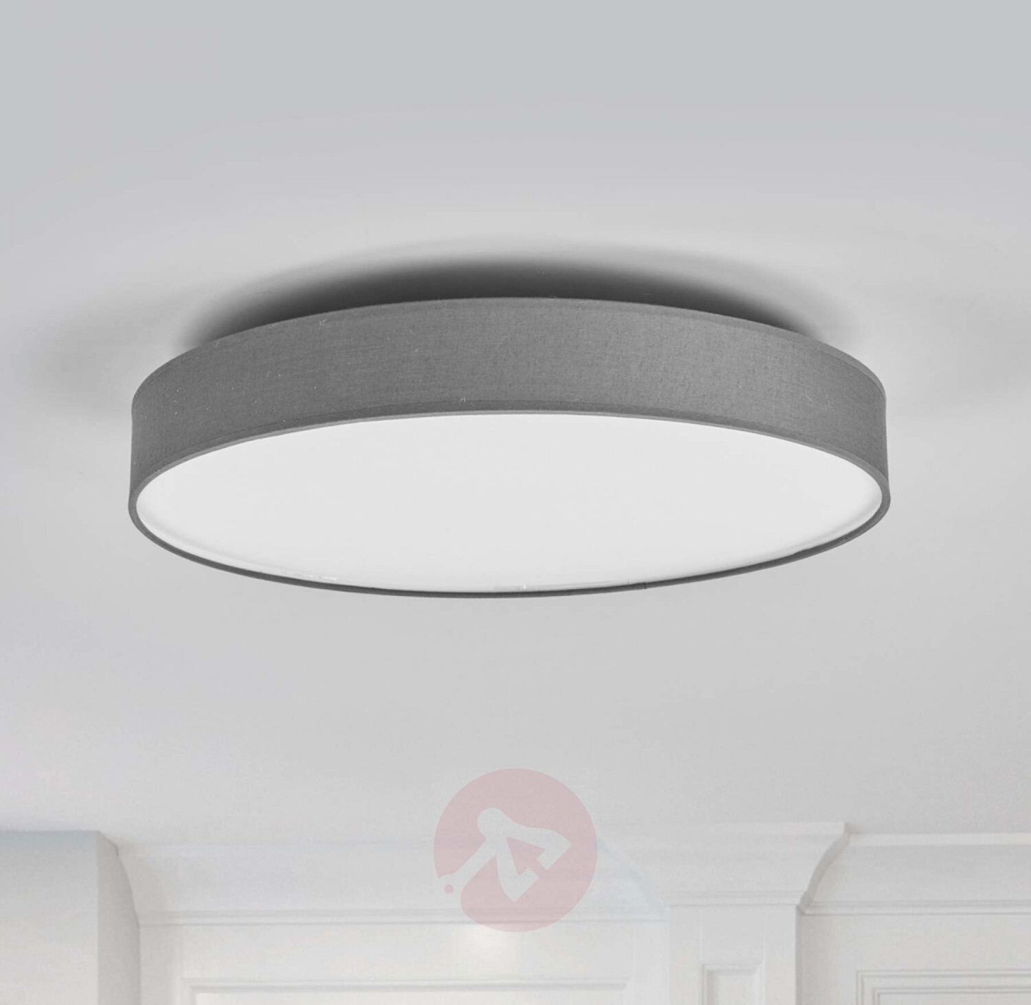 Lampenwelt.com Saira 50 cm gray