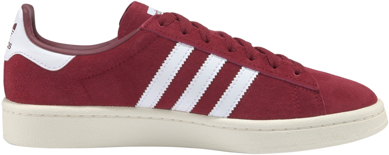 Adidas Campus collegiate burgundy/footwear white/chalk white