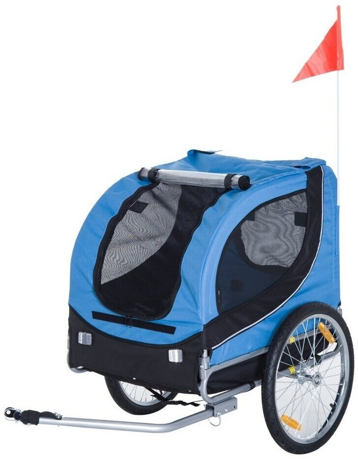 Pawhut Bike Trailer for Dogs (blue/black)