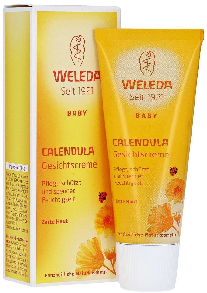 Buy Weleda Calendula Facial Cream Baby (50ml) from £4.62 (Today