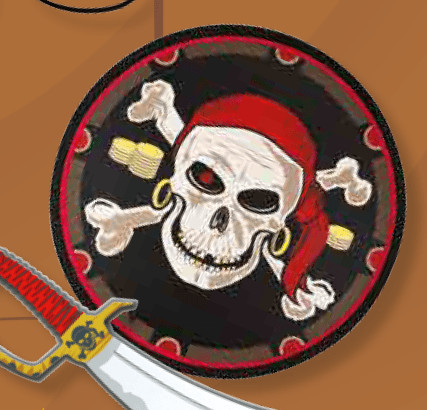 le Coin des enfants Pirate Shield (21628)