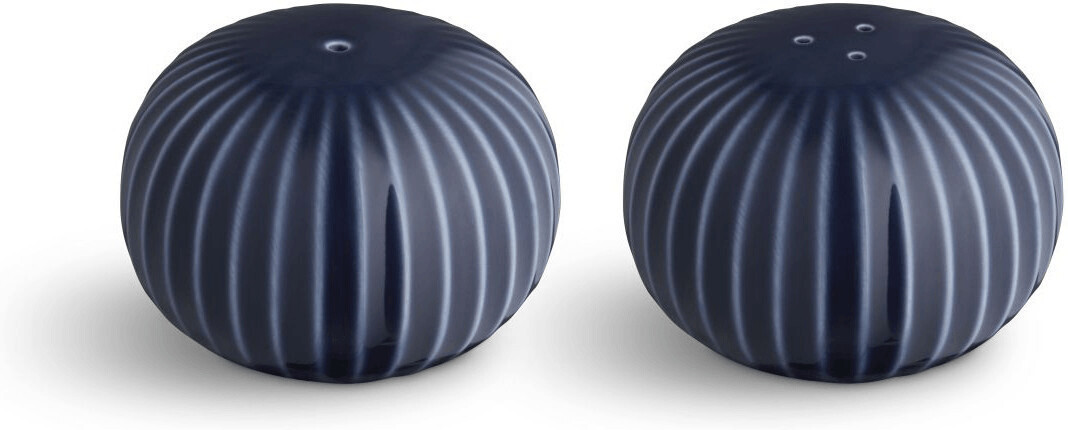 Kähler Salt and pepper shaker Hammershøi 2 pieces indigo