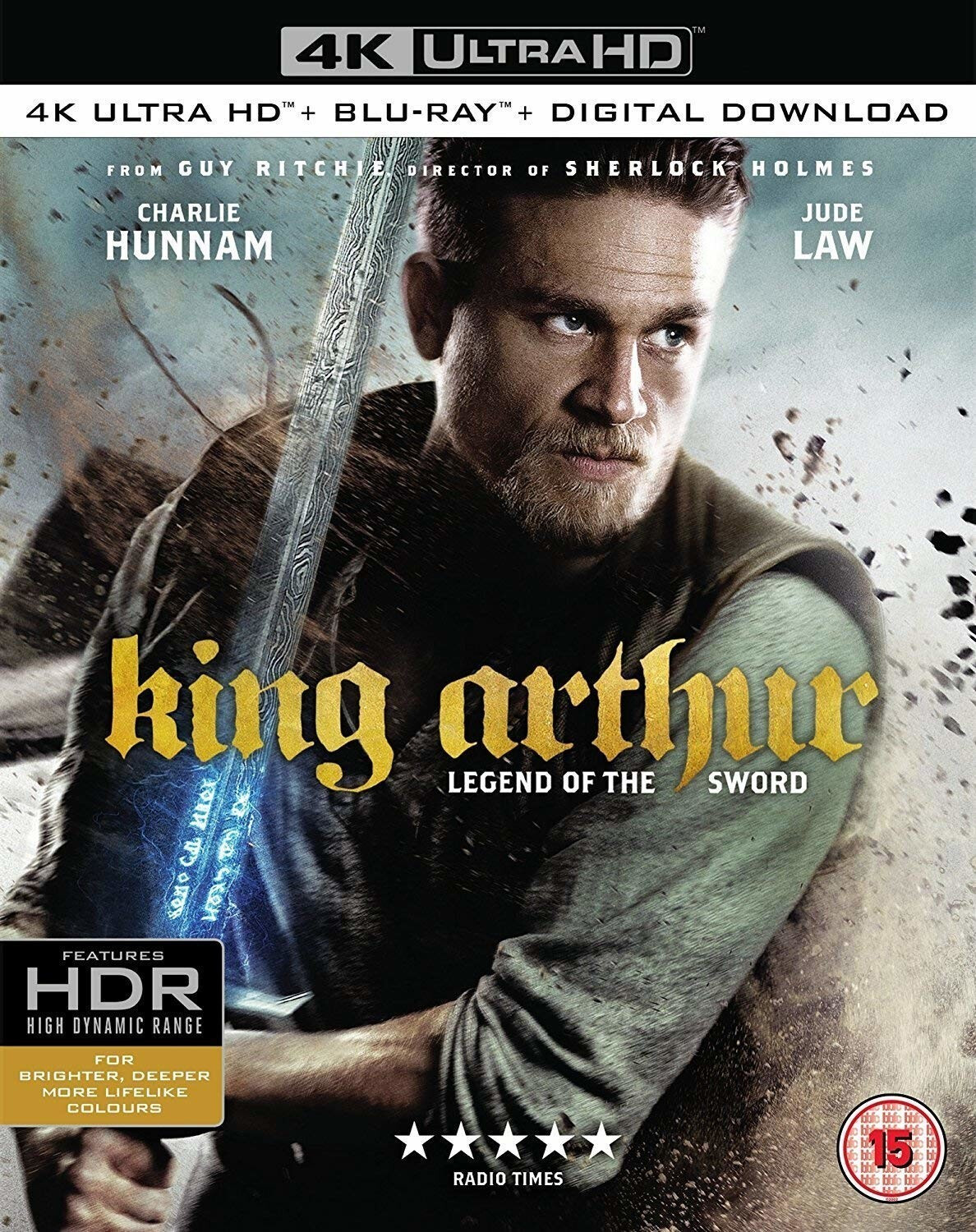 Buy King Arthur Legend of the Sword (4K UHD) [Bluray] from £19.98