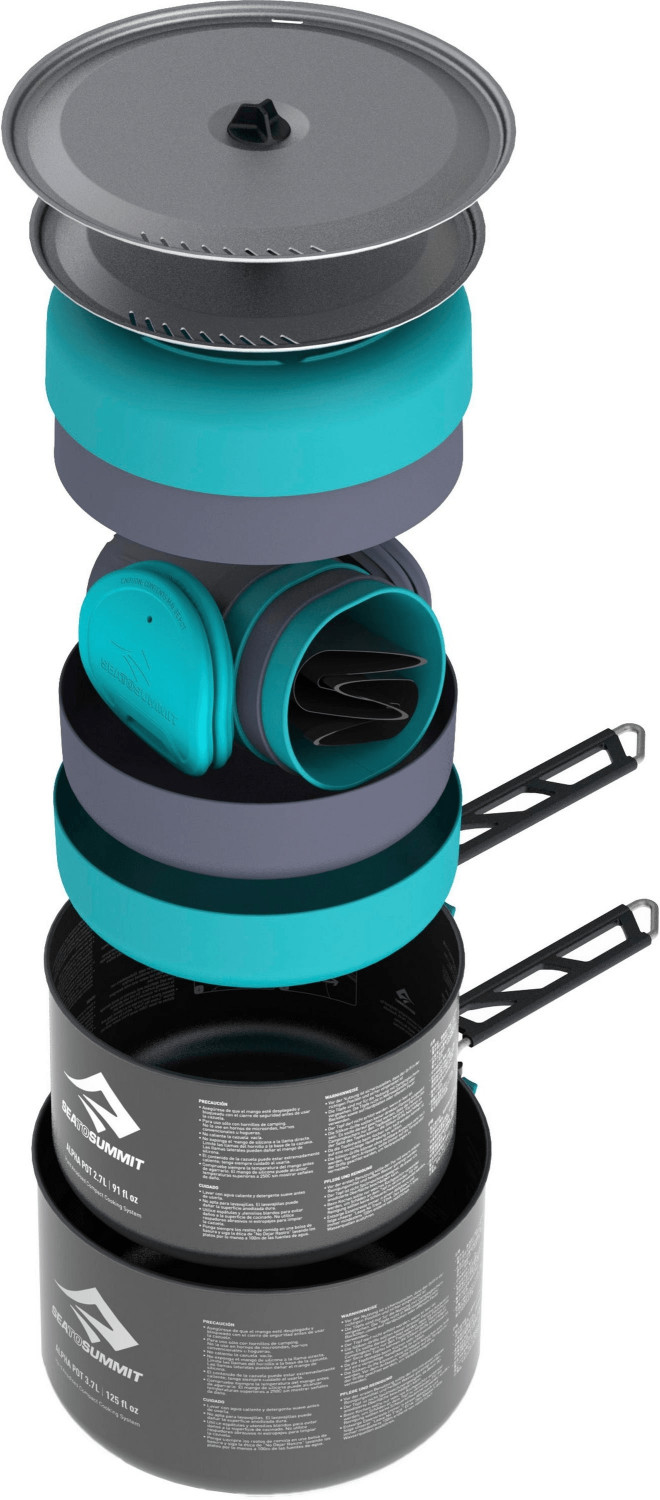 Sea to Summit Alpha 2 Pot Cook Set 4.2 ab € 89,68 Preisvergleich bei