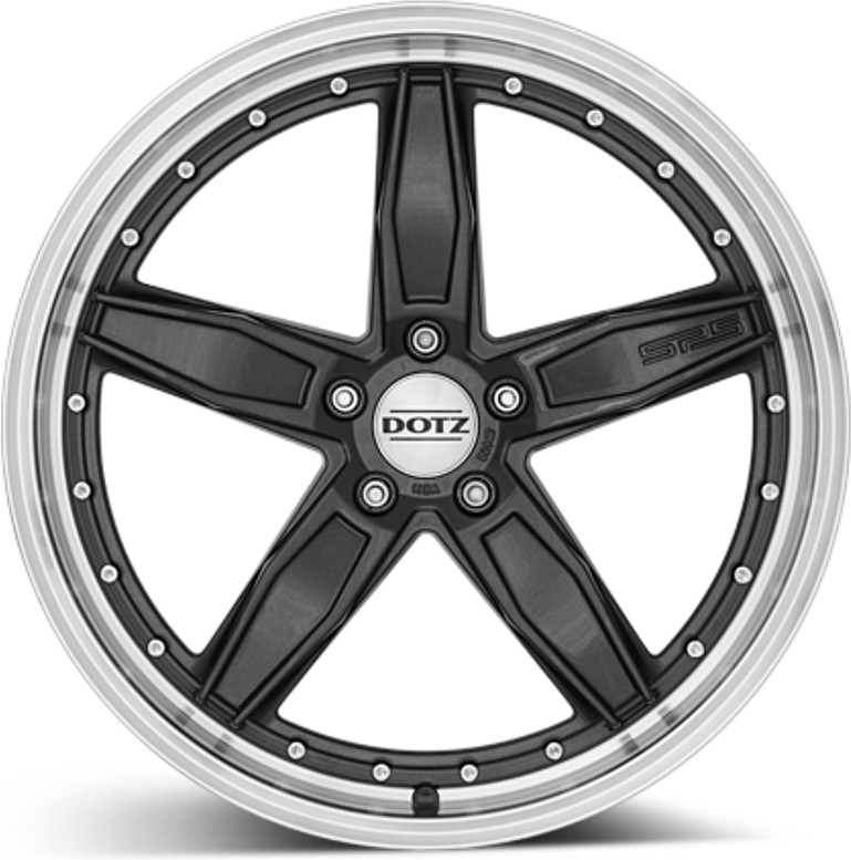 Dotz SP5 (8,5x19) dark gunmetal polished