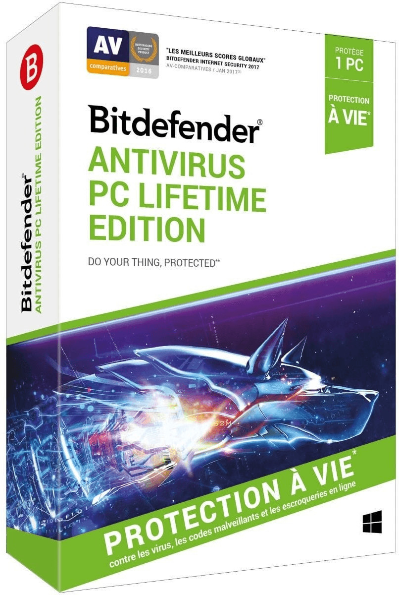 Bitdefender Antivirus PC Lifetime Edition