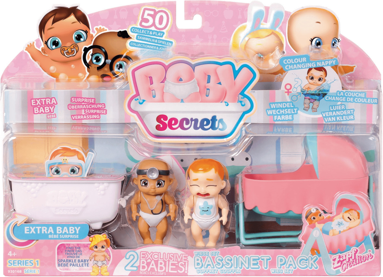 Splash Toys Baby Secrets Playset - Coffret couffin