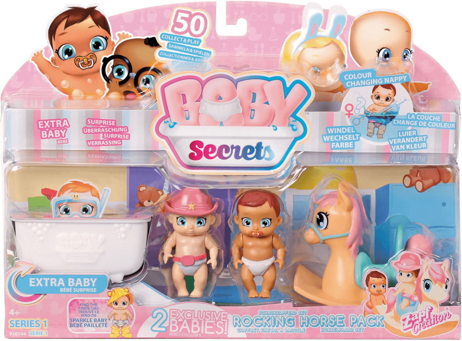 Splash Toys Baby Secrets Playset - Coffret cheval à bascule