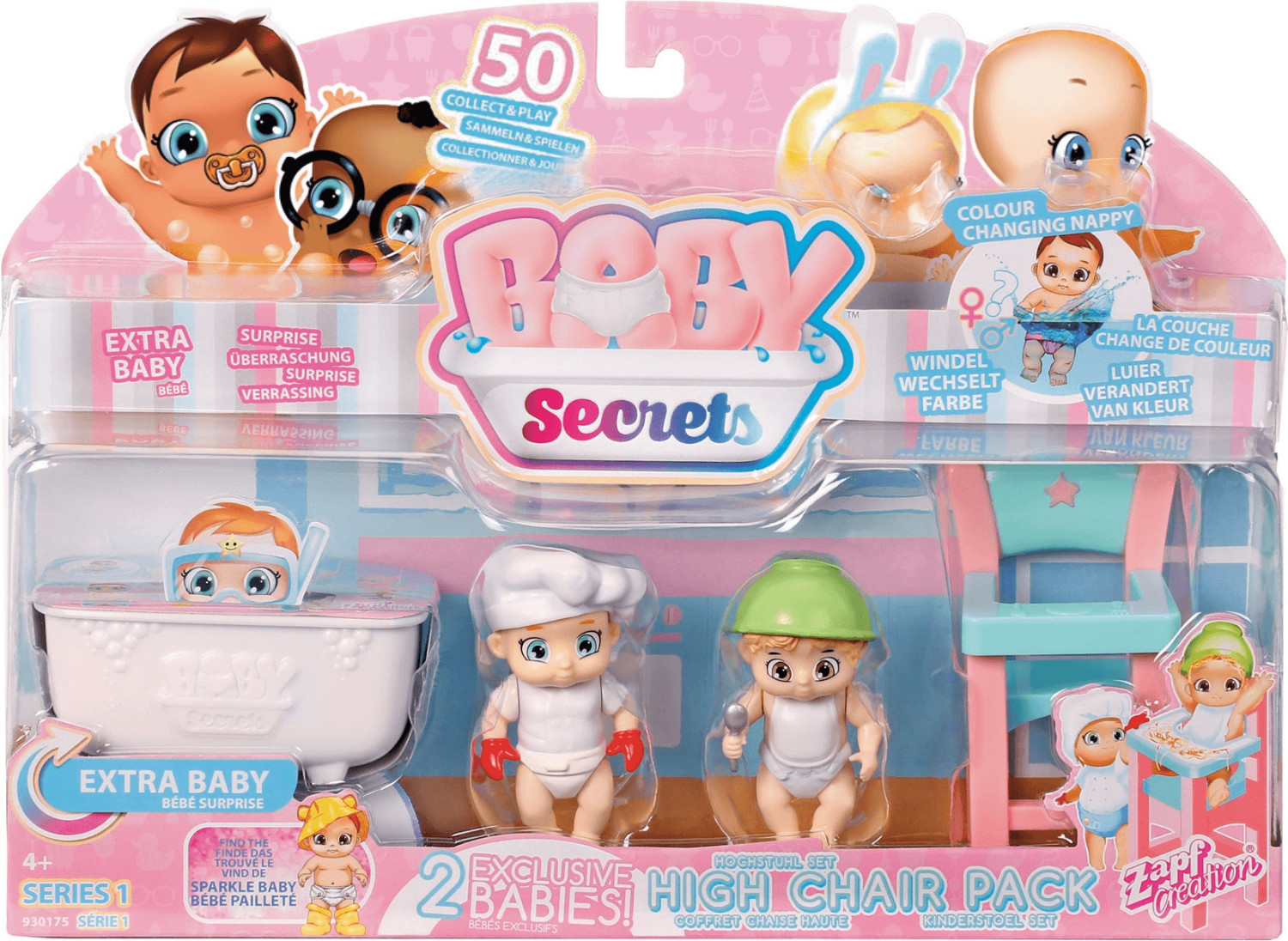 Splash Toys Baby Secrets Playset - Coffret chaise haute