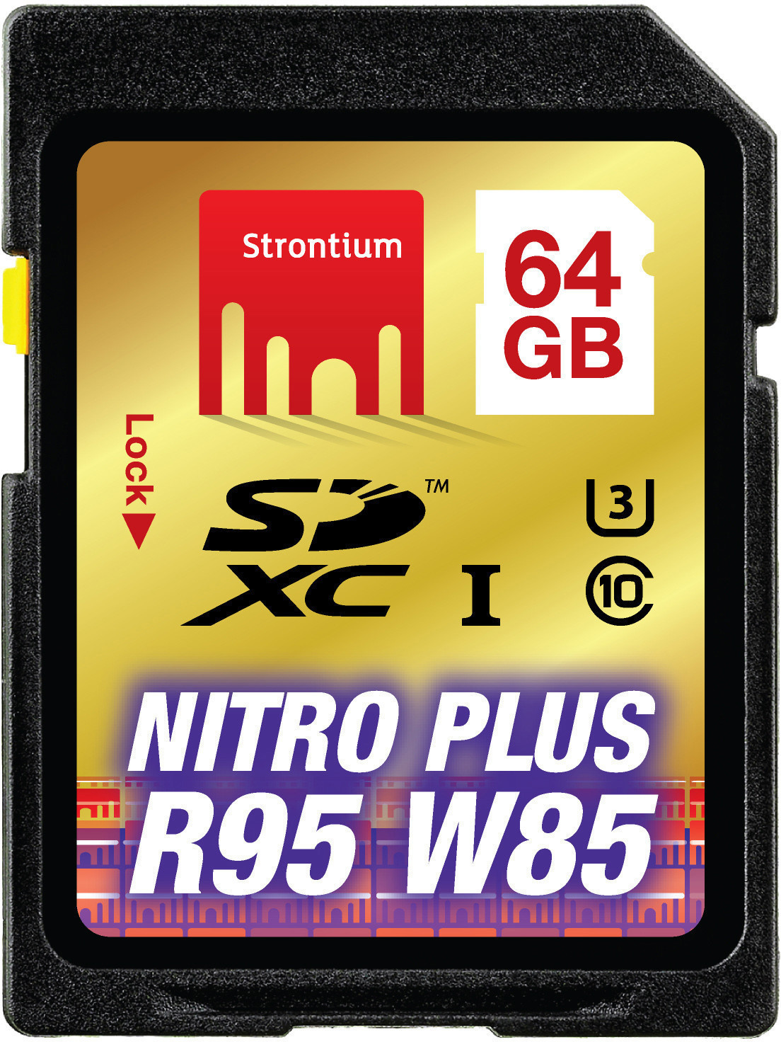Strontium NITRO PLUS UHS-I U3 SD