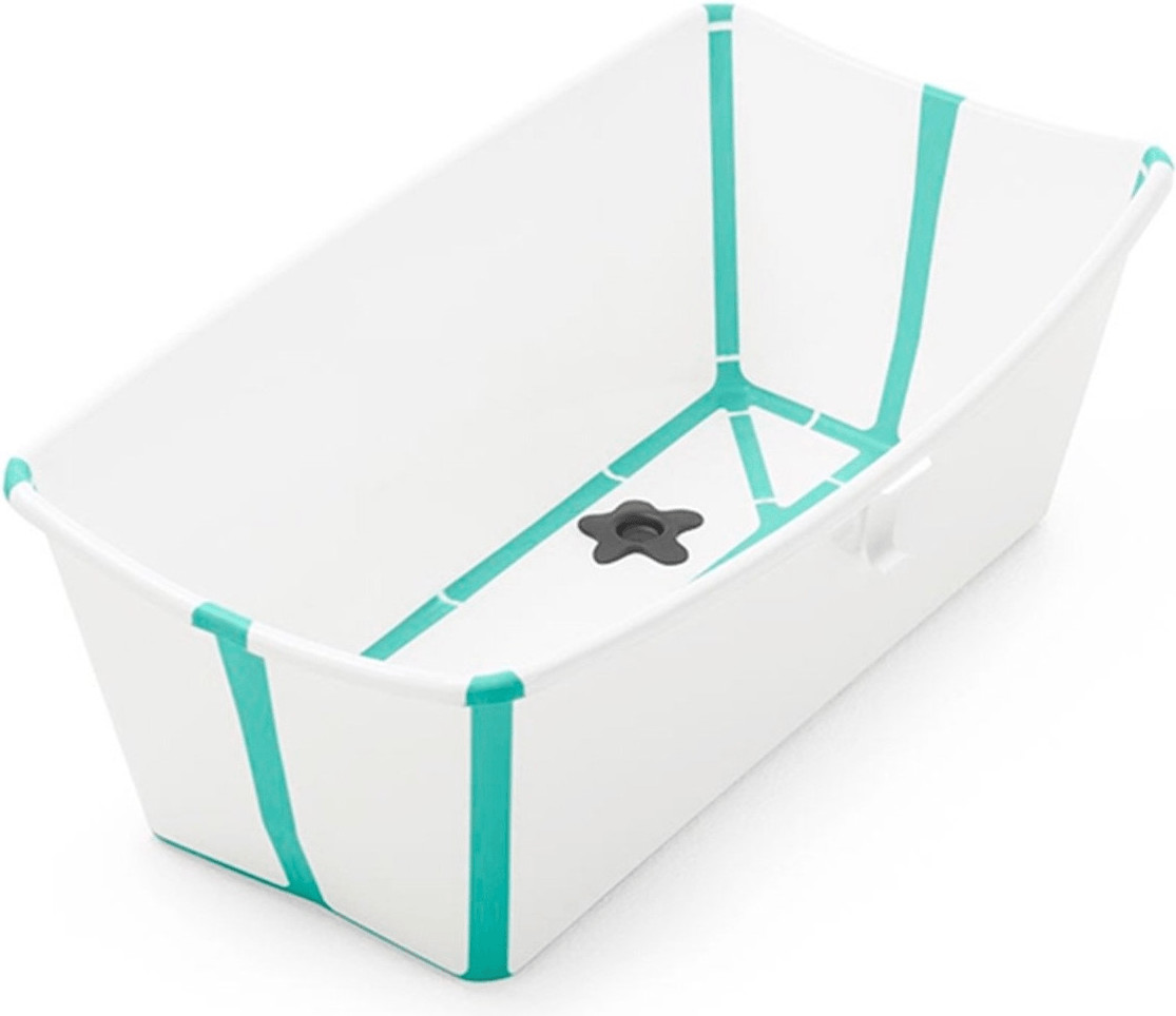 Stokke Flexi Bath Baignoire pliable blanc/aqua