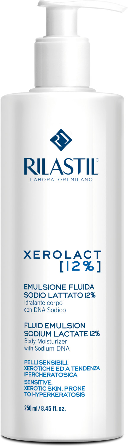 Rilastil Xerolact 12% Fluid Emulsion Sodium Lactate 12 % (250ml)