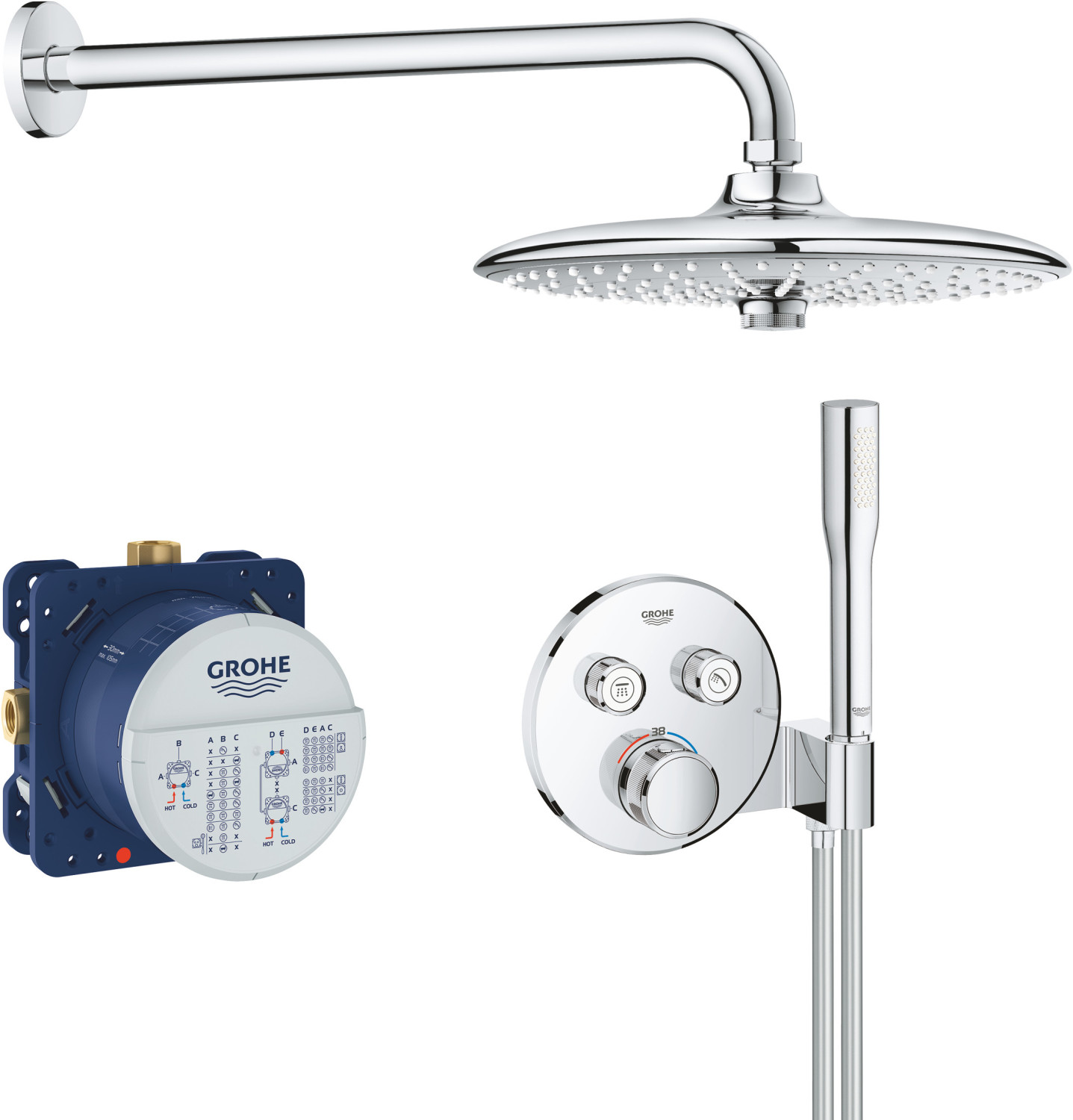 GROHE Grohtherm SmartControl Euphoria 260 (34744000)