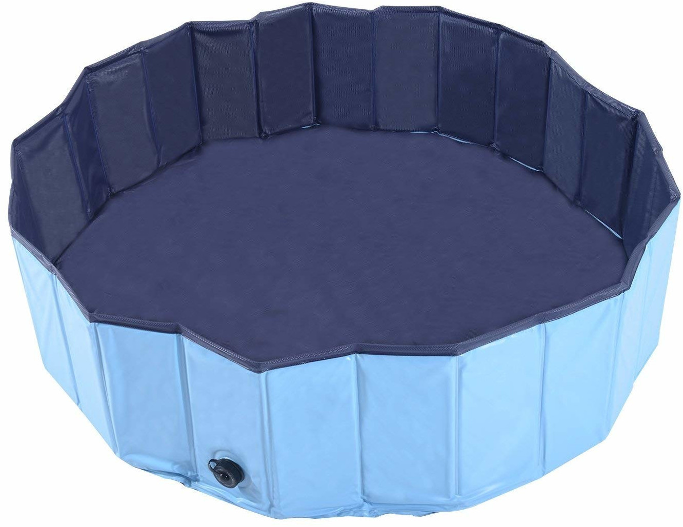 Pawhut Piscine pour chien blue