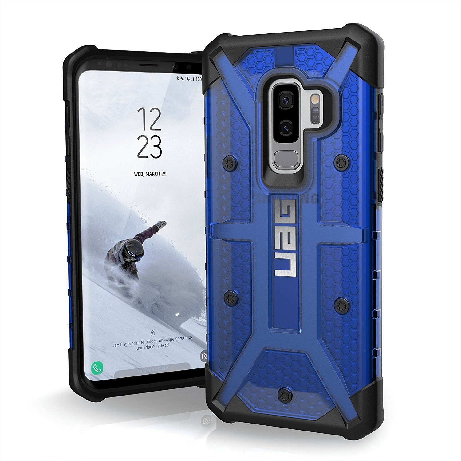 Urban Armor Gear Plasma Case (Galaxy S9+) transparent cobalt