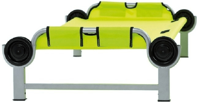 Disc-O-Bed Kid-O-Bed Single (Straight Frame) green