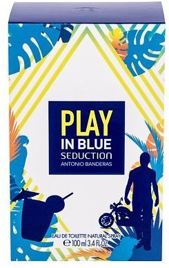 Antonio Banderas Play in Blue Seduction Eau de Toilette (100ml)