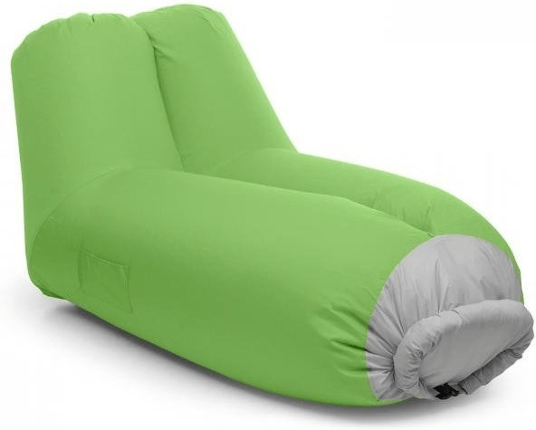 Blumfeldt Airlounge Fauteuil gonflable 90 x 80 x 150 cm vert