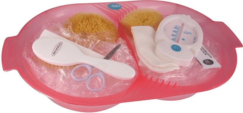Remond Set de toilette rose translucide