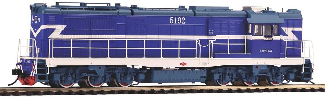 Piko DF7C Diesel Chengdu Railway (52704)