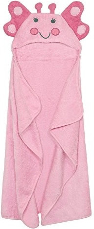 Just Born Butterfly Hooded Towel