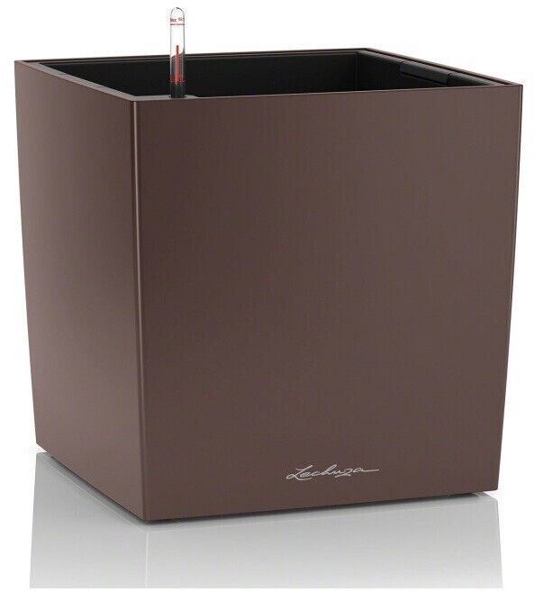 Lechuza Cube 30 All-in-One Set brown
