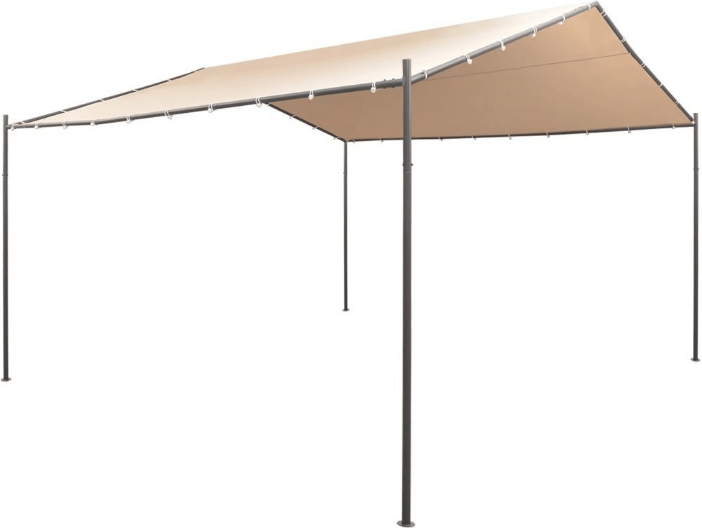 VidaXL Chapiteau 4 x 4 m acier beige (43169)