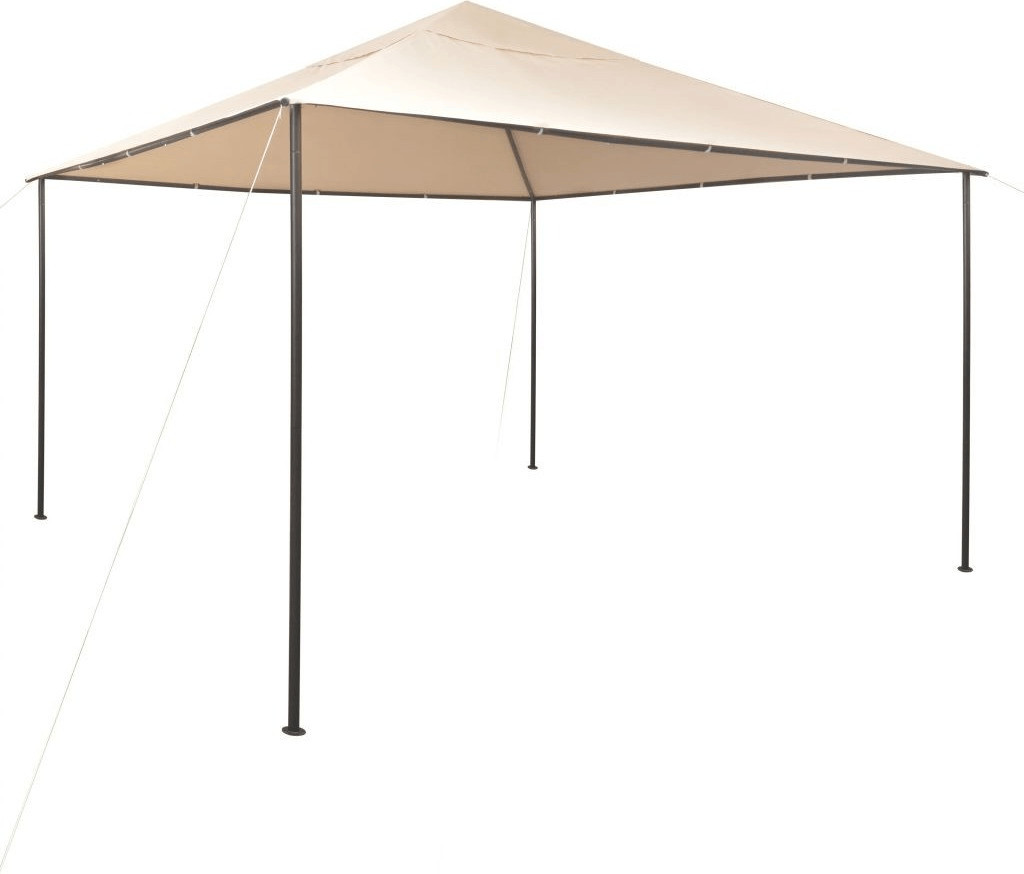 VidaXL Chapiteau tente 4 x 4 m acier beige (43171)