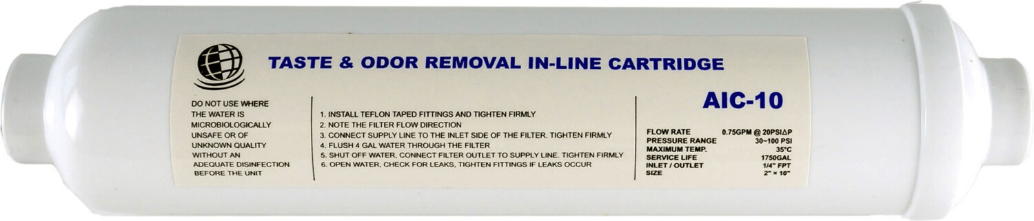 Aquili Taste & Odor Removal in-Line Cartridge