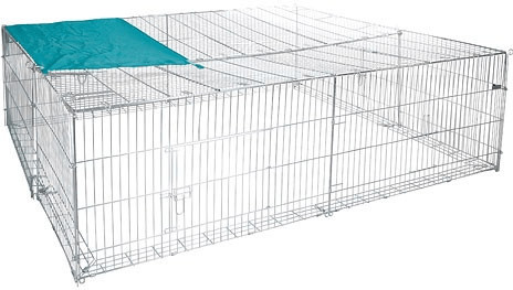 Kerbl Extension d'enclos pour rongeur avec dispositif anti-fugue (81711)