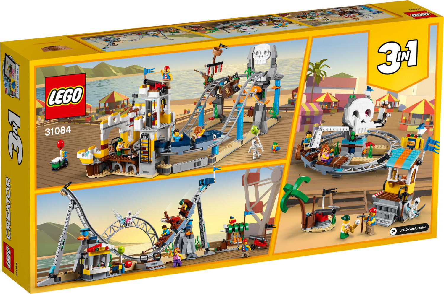 LEGO Creator Monta a rusa pirata 31084 desde 178 99