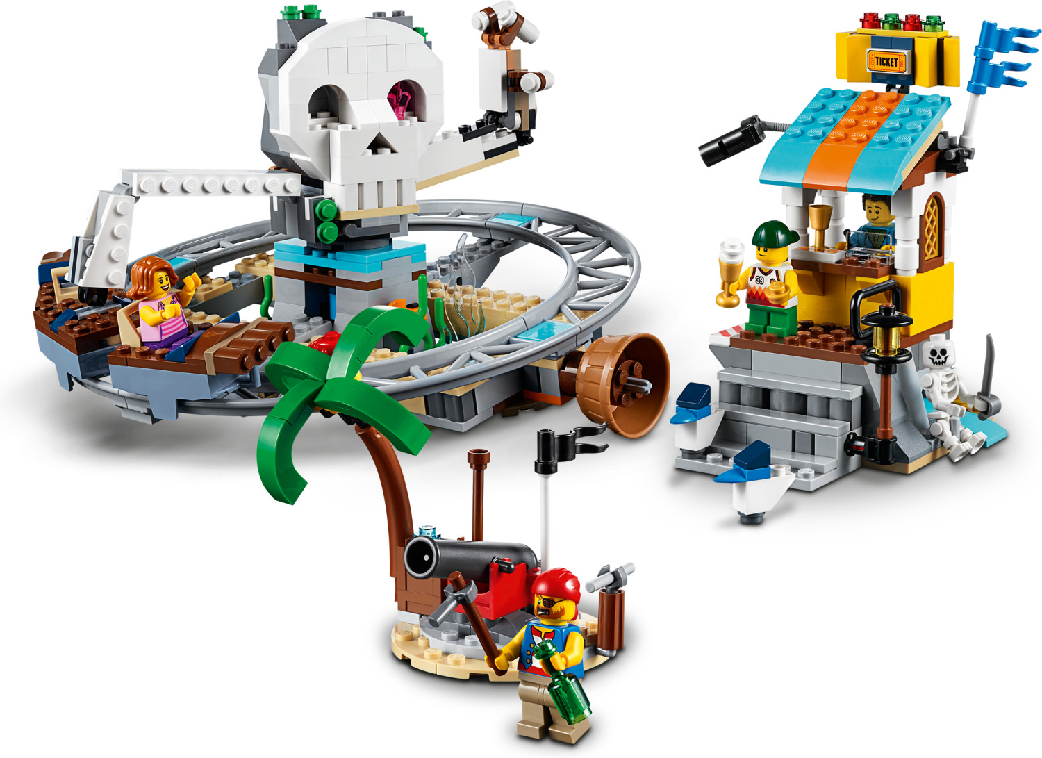 LEGO Creator Piraten Achterbahn 31084 ab 135 00 Dezember 2024 Preise Preisvergleich bei idealo