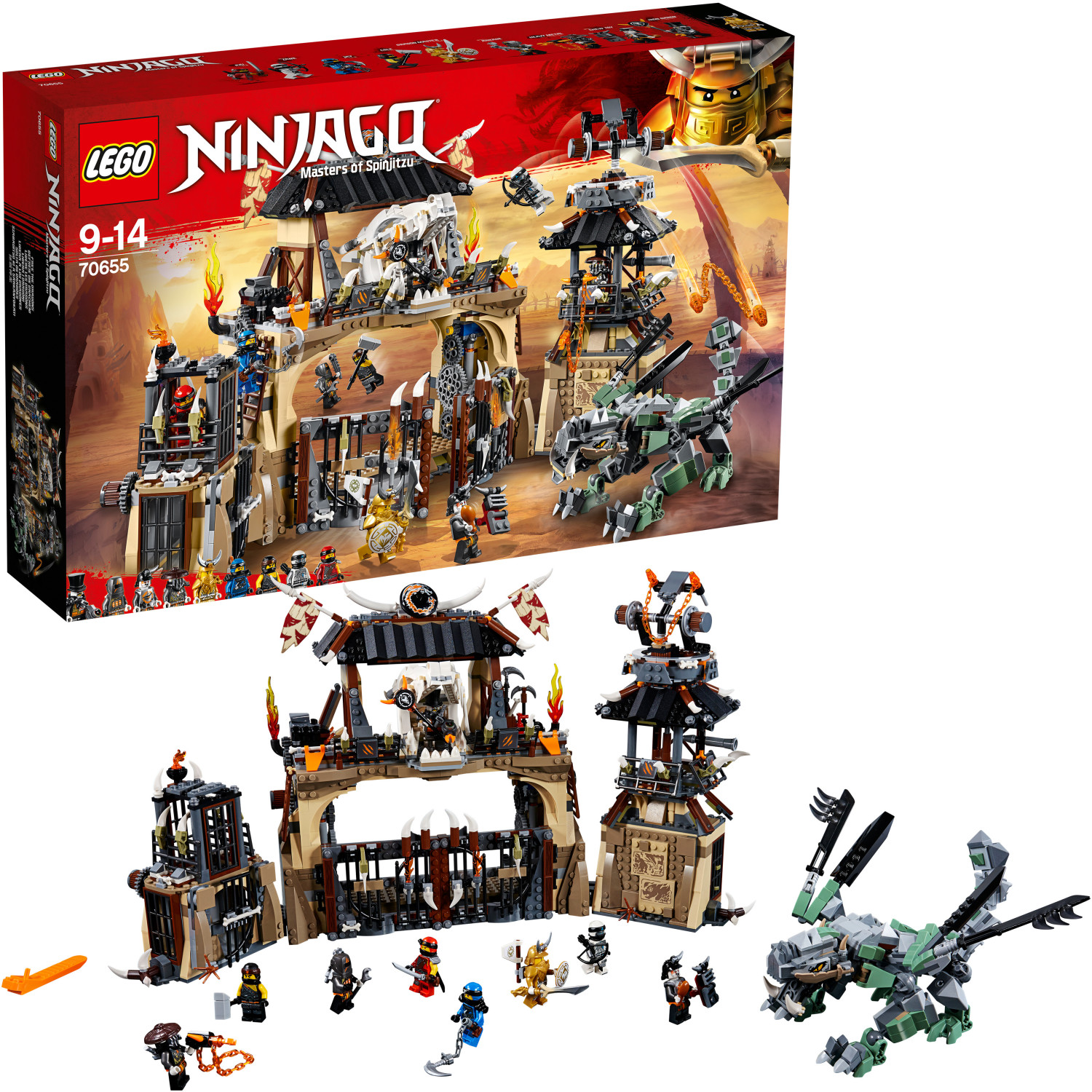 Lego Ninjago Pozo Del Dragón 70655 Desde 23900 € Compara Precios