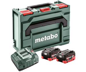 Metabo 2 x LiHD 8,0 Ah+ ASC Ultra + Metaloc (685131000)